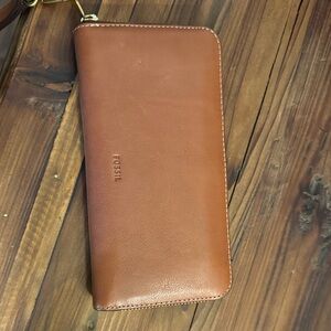 Fossil Tan Leather Men's Wallet
